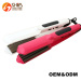 hot cloud good quality ceramic wholesale gorgeous hair straightener flat iron with teeth and curling irons