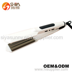 hot cloud good quality ceramic wholesale gorgeous hair straightener flat iron with teeth and curling irons