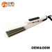 hot cloud good quality ceramic wholesale gorgeous hair straightener flat iron with teeth and curling irons