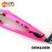 hot cloud good quality ceramic wholesale gorgeous hair straightener flat iron with teeth and curling irons