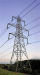 overhead power transmission tower