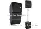 Auditorium Hall Active Line Array System , Sound System Speaker Box For Live Events