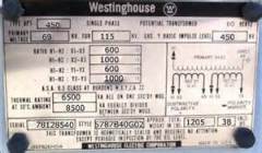 Westinghouse Transformer Westinghouse Transformer