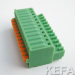 terminal block with spring press button KF2EDGKD