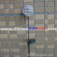 Solar Crystal Ball Stake Light