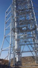 demountable flare tower steel structure