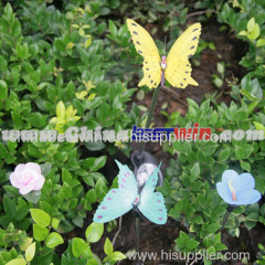 Outdoor Solar Powered Butterfly Stake