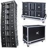 Professional Line Array Speakers Dual 12'' Powered Musical Instrument , Active Pa Speaker