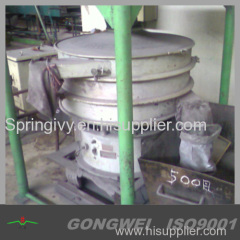 High efficiency vibrating sieve sifter