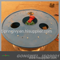 Rotary liquid or solid separator