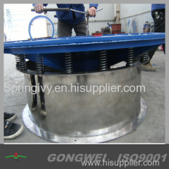 Flour vibrating screen with stainless steel