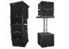 Pro Dj Powered Line Array System 10 Inch Speaker Box , Column Speaker System