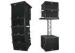 Pro Dj Powered Line Array System 10 Inch Speaker Box , Column Speaker System