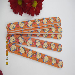 orange pig nail file