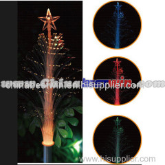 Solar Christmas Tree Fiber optic Light