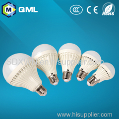 3w/5w/7w/9w/12w pc+acrylic led home lighting e27/b22 led light