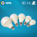 3w/5w/7w/9w/12w pc+acrylic led home lighting e27/b22 led light