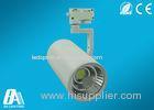 24 Degree Aluminum 20W COB LED Track Lighting 6500K 1800lm 2/3/4 wires guide rail head