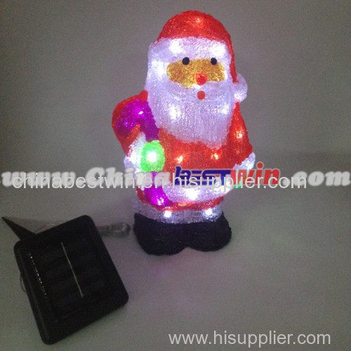 Solar string light Santa Claus