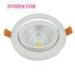 CRI 80 Home Office 15W Recessed LED Ceiling Lights , Beam Angle 25 / 60