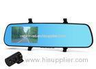 F20 Anti - Glare Blue Mirror Dual Camera Car DVR 1080p With 6 IR Light