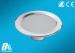 80 Degree 15 W Recessed 6 inch Led downlight , Warm White LED Down lighting for supermarket