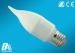 6000k - 6500K 3w E27 ABS LED Candle Bulbs for Office / Coffee Bar Lobby Lighting