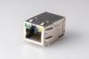 Single Port SMD Modular Jack Rj45 , Rj45 With Transformer With Led PULSE J3011G21DNL