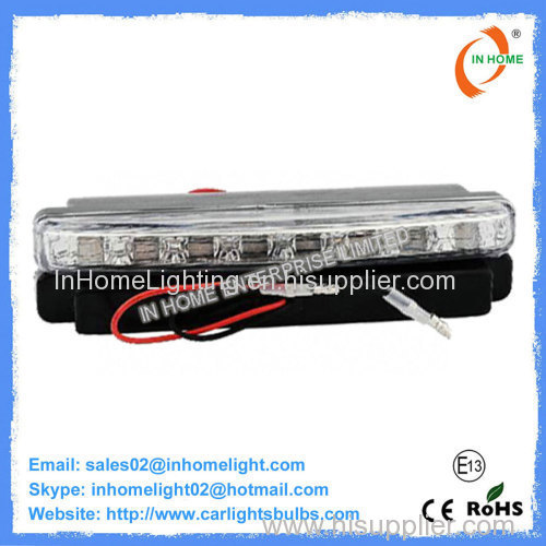 Plastic Cover 3528 SMD Safe Car Daytime Running Lights 12V LED Auto Parts