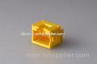 LCP SMT RJ45 Female Jack With Sinking Plate Yellow Brass Alloy For Networking Solutions