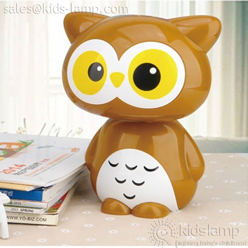 Modern owl kids led desktop work lamps