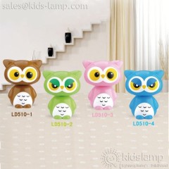 Modern owl kids led desktop work lamps