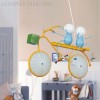 Fancy simple bike kids hanging lamps