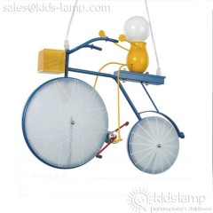 Fancy simple bike kids hanging lamps