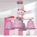 Wholesale pink bear kids bedroom 4 lights chandelier
