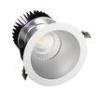 RA 90 70W Recessed Downlight LED With Glass Reflector , 5500lm COB LED Down Light