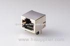 Modular Rj45 jack tap up 8p8c Single port With Shielded And Without Led