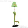 Beautiful fabric snake childrens floor lamps