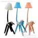 Beautiful fabric snake childrens floor lamps