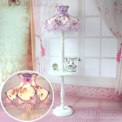 Bestseller pink fabric table and floor lamps