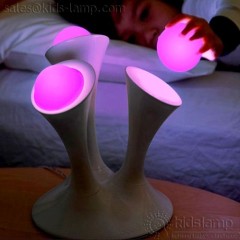 Fancy contemporary electric glow night light