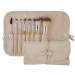 Vegan 8PCS Bamboo Handle Makeup Brush with Nylon Hair