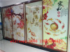 uv glass printer glass door uv flatbed printer with 5 heads