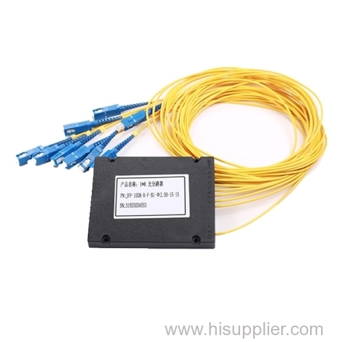 PLC splitter 1x8 ODN (optical distribution network)