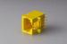 Plastic RJ45 Female Connector 8P8C , RJ45 Single Port Modular Jack Yellow Gold Plated