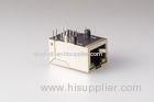 Shield RJ45 Ethernet Jack 10 / 100 / 1000 Ethernet Interface Tab up Modular Jack