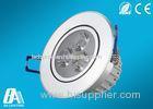 Adjustable Aluminum Frame LED Down lights 3 Watts 80lm/W Cool White