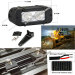 Black Multi function 2000LM LED Work Lamps 20W Led Vehicle Work Lights