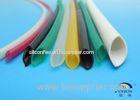 Anti-Corrosion Silicone Rubber Hose / FlexibleRubber Tubing White Green Yellow