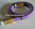 24K Gold Plated Connectors HDMI Flat High Speed Male To Male 1080p HDMI Cables With OEM